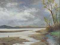 Il lago  Olio su tela - 50 x 70